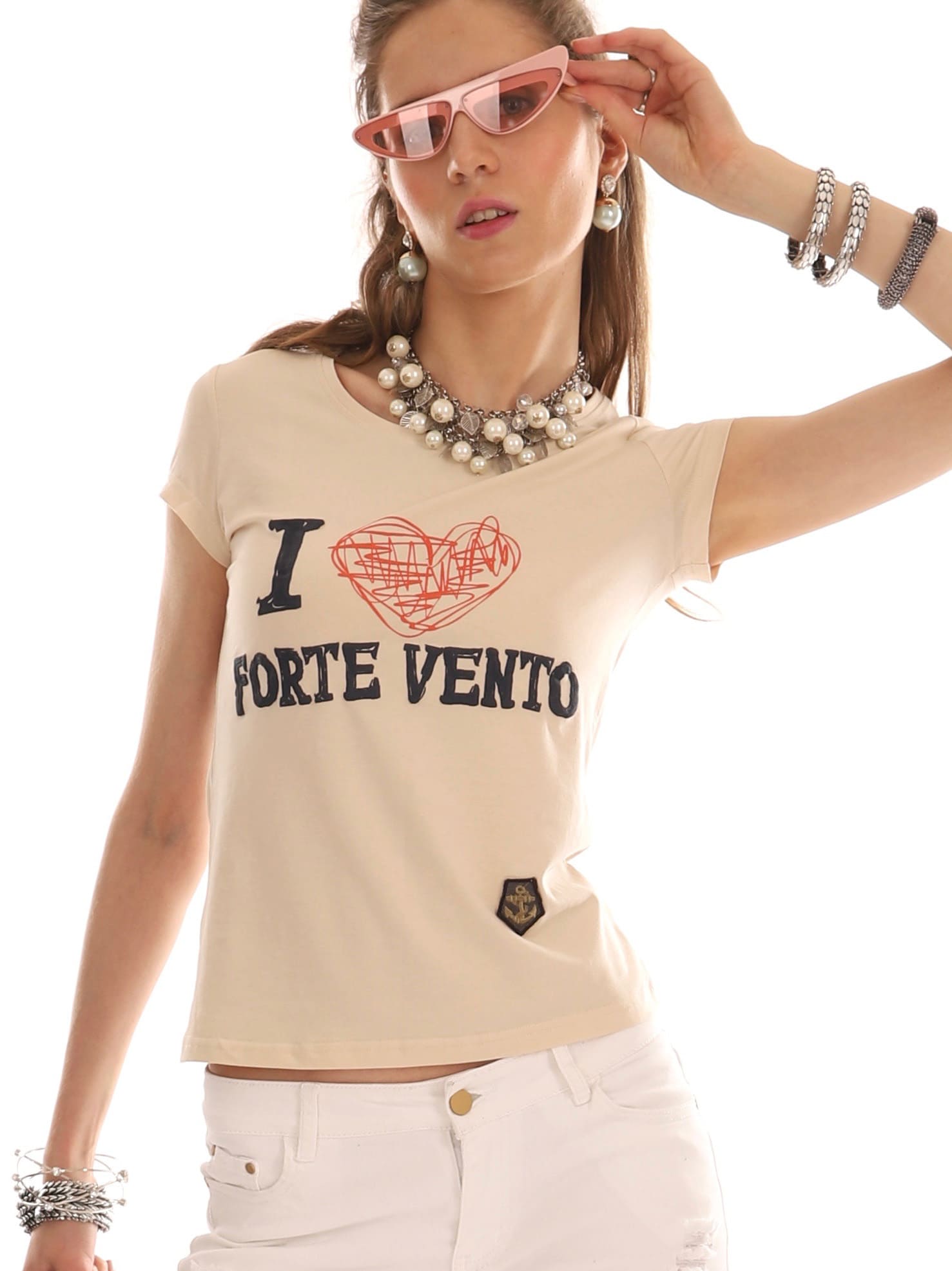 Футболка бежевая Forte Vento