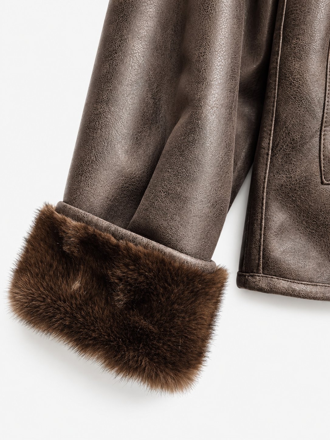 Куртка двусторонняя с мехом — фото 9