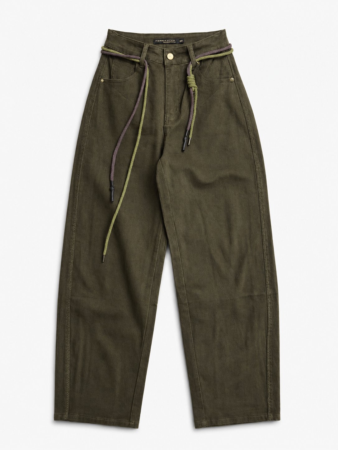 Джинсы зеленые Banan