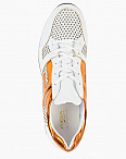 Кроссовки белые с перфорацией Arancione Forza 